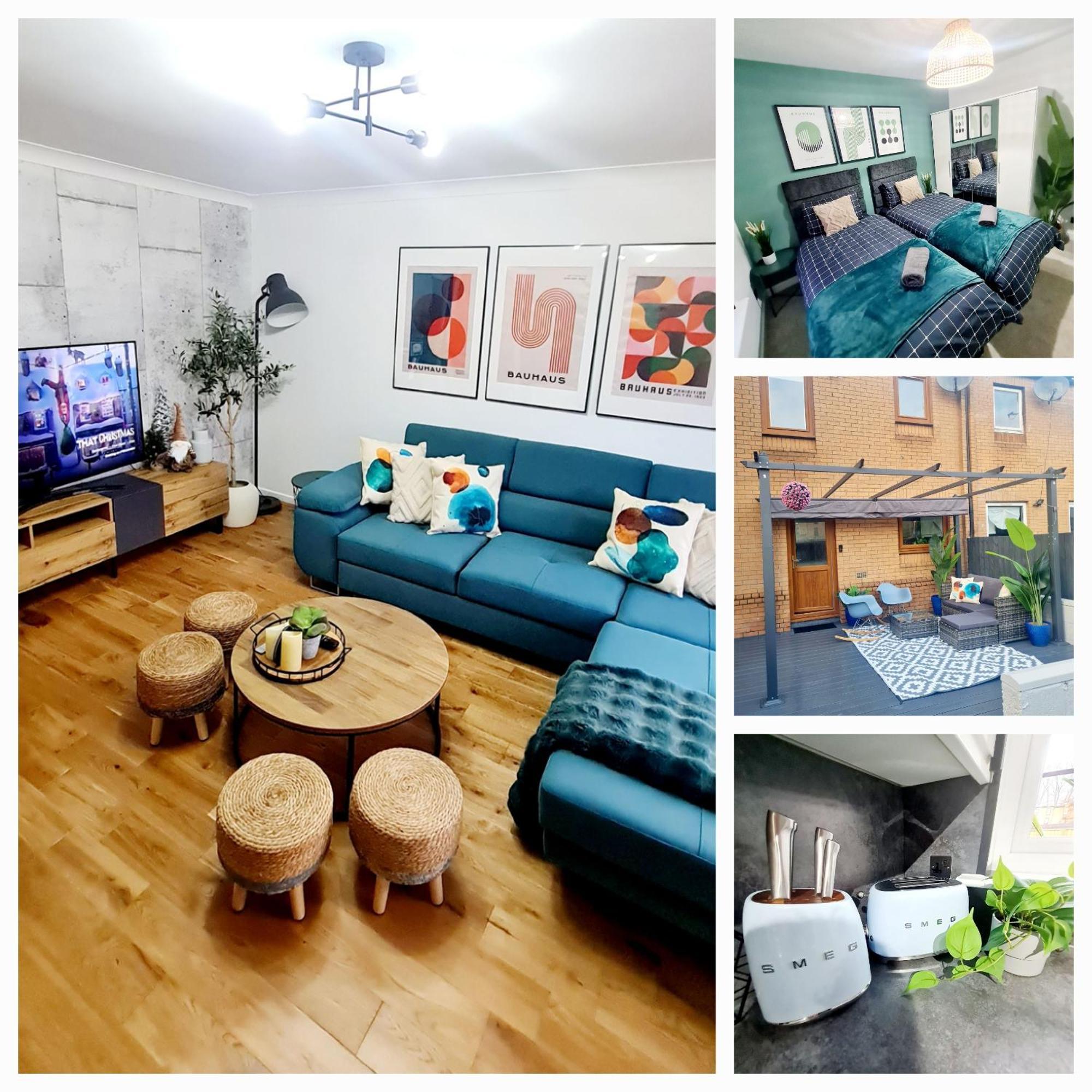 글라스고 Bright 3Br Walking Distance To Town - Free Parking 아파트 외부 사진